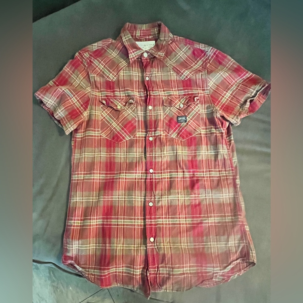 Ralph Lauren denim supply button shirt. Beautiful short sleeve button down.